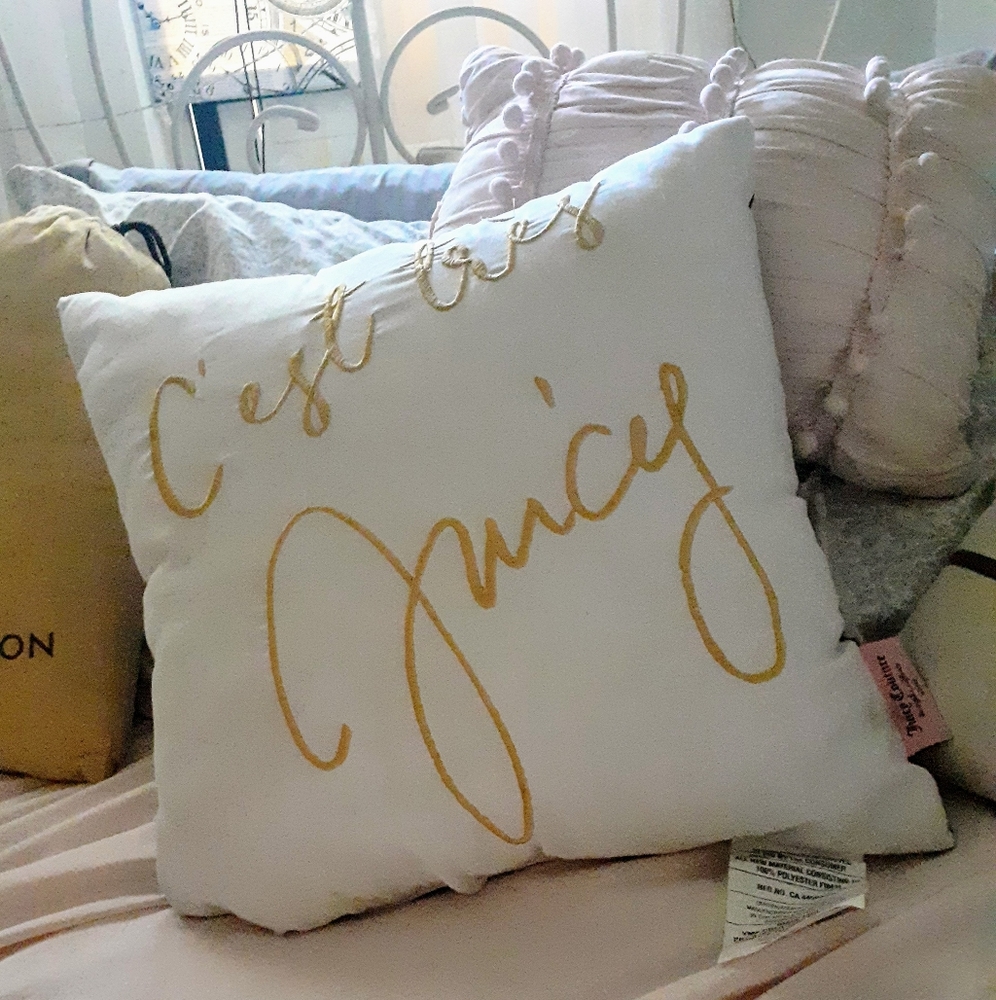 Juicy Couture Pillow